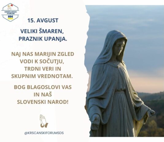 PRED NAMI JE VELIKI ŠMAREN, PRAZNIK UPANJA