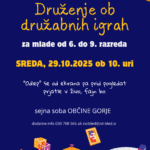 Počitniško druženje ob družabnih igrah