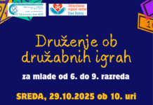 Počitniško druženje ob družabnih igrah