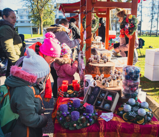 Park Brdo četrtič zaživel v duhu Gorenjskega adventnega sejma