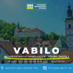 SDS v Škofji Loki predstavila kandidate 1. volilne enote za prihajajoče volitve