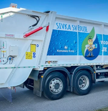Komunala Kranj uvaja prvo pametno vozilo za tehtanje odpadkov v Sloveniji